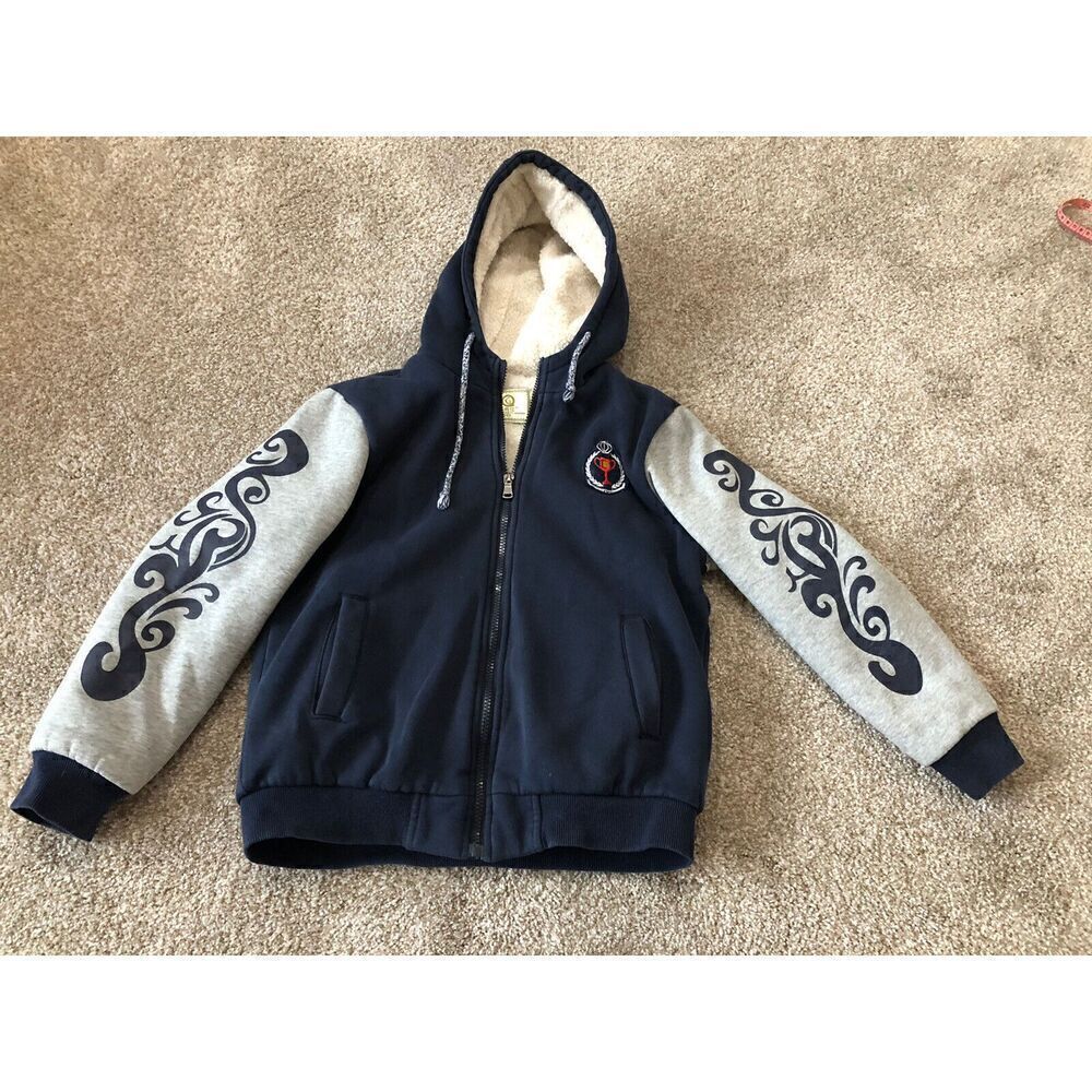 yigeyi Kid Warm Jacket Full Zip 7-8 Years Old - Picture 3 of 10